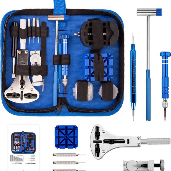 Watch Replacement Tool Kit Professional Spring Bar Tool Set - Picture 1 of 7